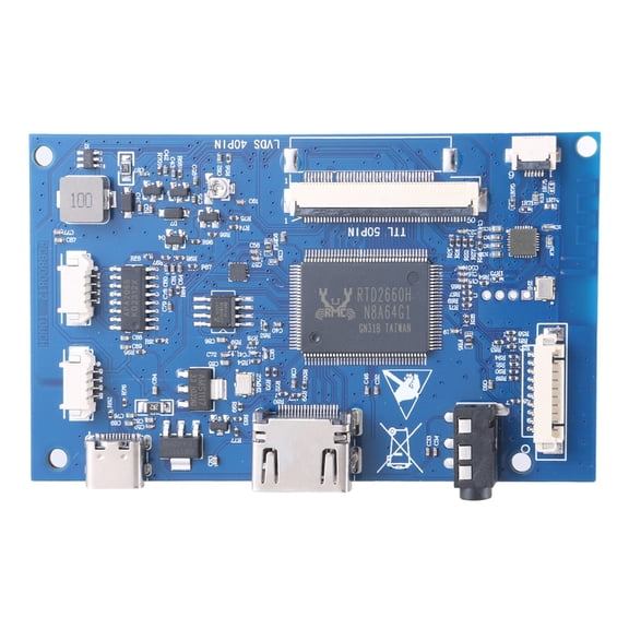 Type C 5V LCD Driver Board Touch Screen Display Module Plate AT070TN90/92/94
