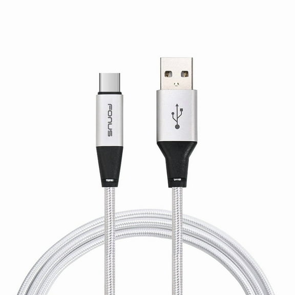 Type-C 6ft USB Cable for Galaxy Note 20/Ultra/10/Plus - Charger Cord Power Wire USB-C Long Braided R7Y Compatible With Samsung Galaxy Note 20/Ultra/10/Plus