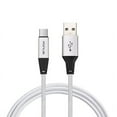 thumbnail image 1 of Type-C 6ft USB Cable for Samsung Galaxy A12 A32 A42 A52 A72 5G Phones - Charger Cord Power Wire USB-C Long Braided Compatible With Galaxy A12 A32 A42 A52 A72 5G Models, 1 of 6