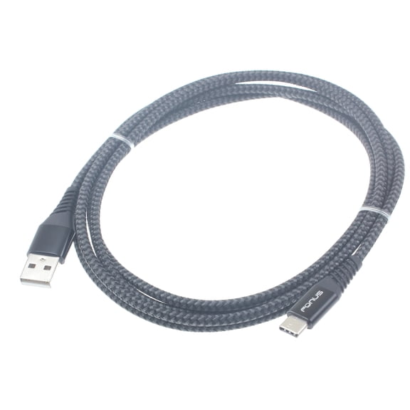 Type-C 6ft USB Cable for Cricket Debut S3, Icon 6 - Charger Cord Power Wire USB-C Long for Cricket Debut S3, Icon 6