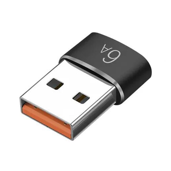 Type-C Adapter Mini Fast Charging 6A Type-C Female to USB 3.0 Male Converter OTG Connector for Charger