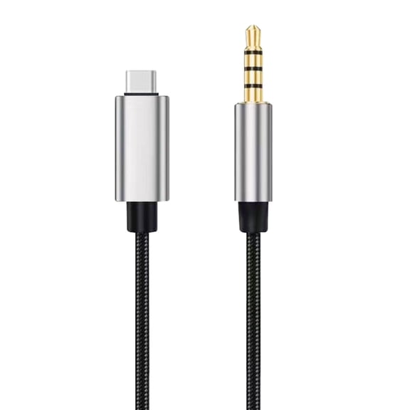Type C Auditory Cable Advanced Chip For Phones Tablets And PC Auditory Adapter Cord 4pole Fast Transmission