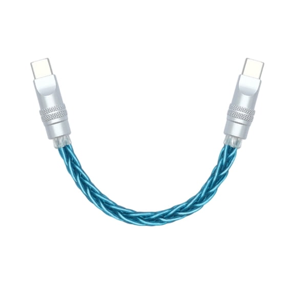 Type C Braided Eight Cored Silver Plated Copper Cable Enhances Durability
