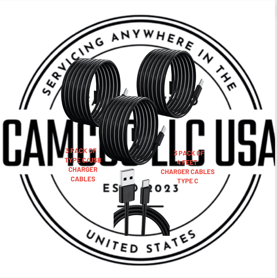 Type C Cable/Type C Charger Cable Wire, USB Type C Cables Wires Bulk