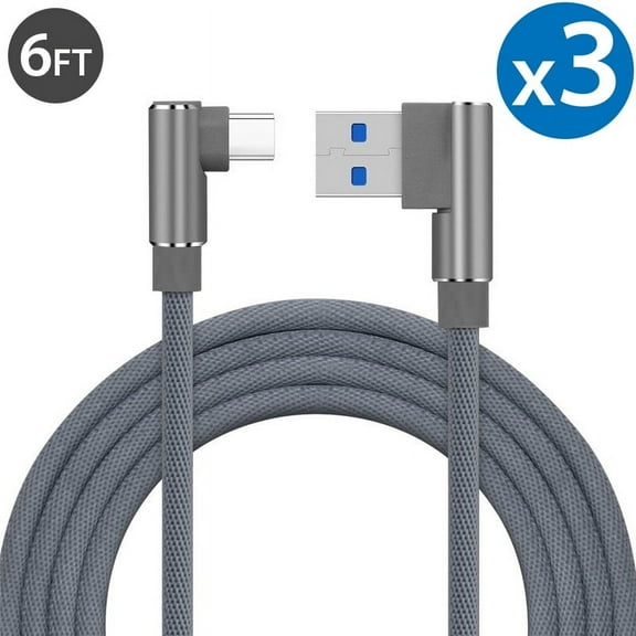 Type C Charger Fast Charging Cable USB-C Type-C 3.1 Data Sync Charger Cable Cord For Samsung Galaxy S10+ S9 S8 Plus Galaxy Note 8 9 Nexus 5X 6P OnePlus 2 3 LG G5 G6 G7 V20 V30 V40 HTC M10 Google Pixel