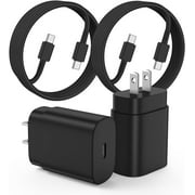 Type C Charger Fast Charging, USB C Charger Block, 2-Pack 25W Phone Super Fast Charger with 10Ft USB-C Cable Compatible with Samsung Galaxy S25/S24/Plus/Ultra