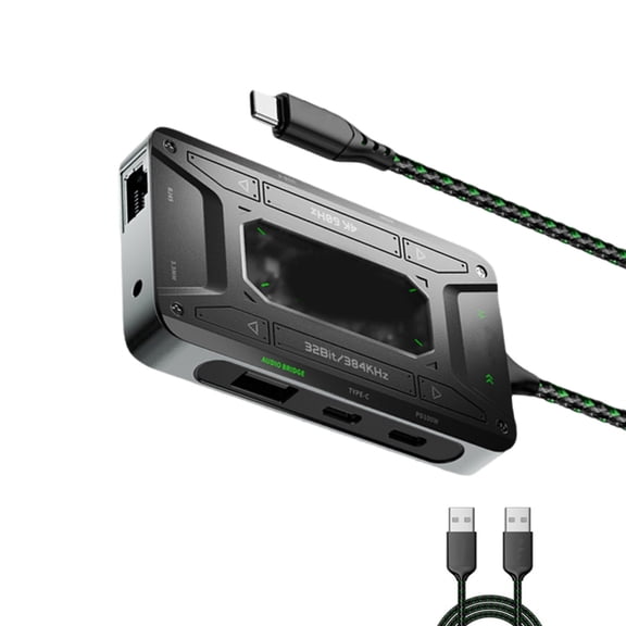 Type C Docking Station with 1000Mbps Ethernet Transmission Usb C PD100W PD3.0