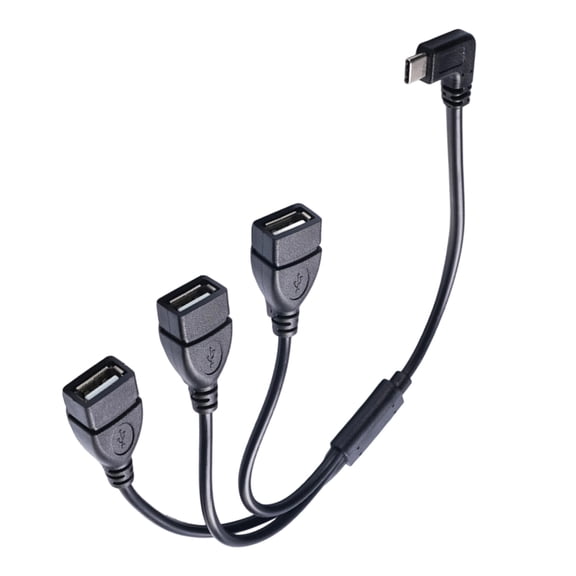 Type C Extension Cable - 3 Way USB Adapter Fast Data Transfer