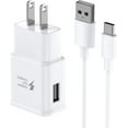 thumbnail image 1 of Type C Fast Charger Kit with USB Type C Cable 4ft for Ulefone Power Armor 14 Adaptive Fast Charging Wall Charger Kit Set with USB-C Cable - White, 1 of 4