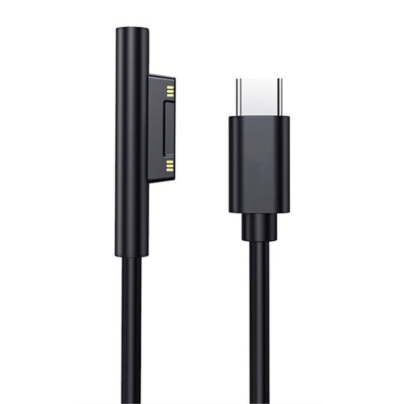Type C Fast Charging Cable Power Supply Charger Adapter 15V 3A PD Cord for Surface Pro 7/6/54/3 Book/Book 2