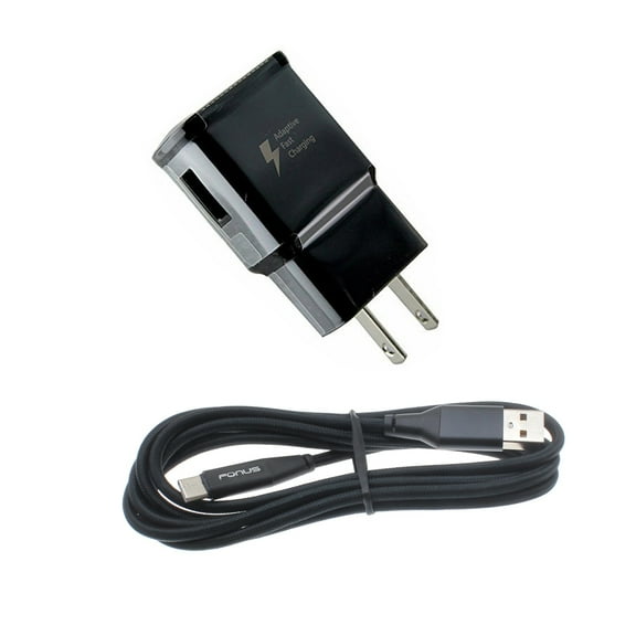 Type-C Fast Home Charger for Samsung Galaxy S23/Ultra/Plus Phone - 6ft USB Cable Quick Power Adapter Travel D6D Compatible With Galaxy S23/Ultra/Plus Model