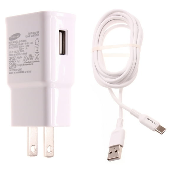 Type-C Fast Home Charger for CAT S62 Phone - 6ft USB Cable Quick Power Adapter Travel Wall A6N