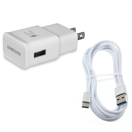 Type-C Fast Home Charger for LG K51, Q70 Phones - 6ft USB Cable Quick Power Adapter Travel Wall