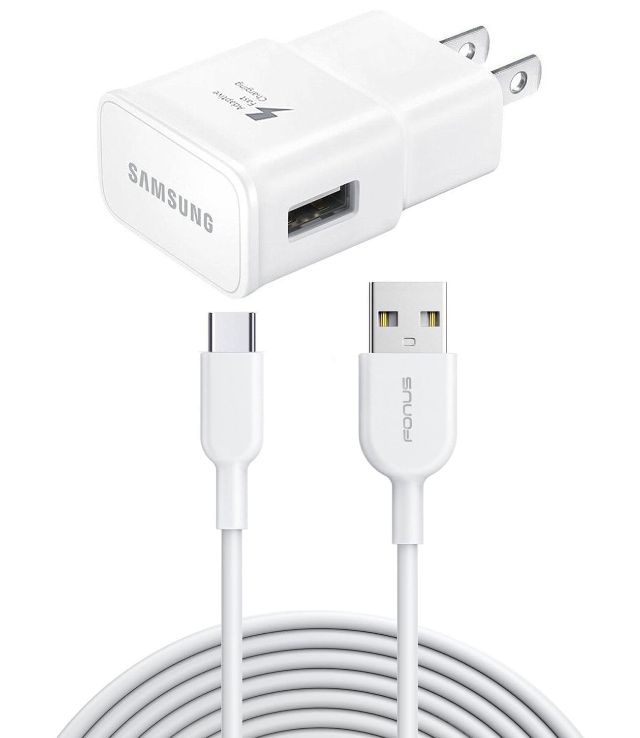 Type-C Fast Home Charger for Nokia G100/G300/G310 5G - 6ft USB Cable Quick Power Adapter Travel