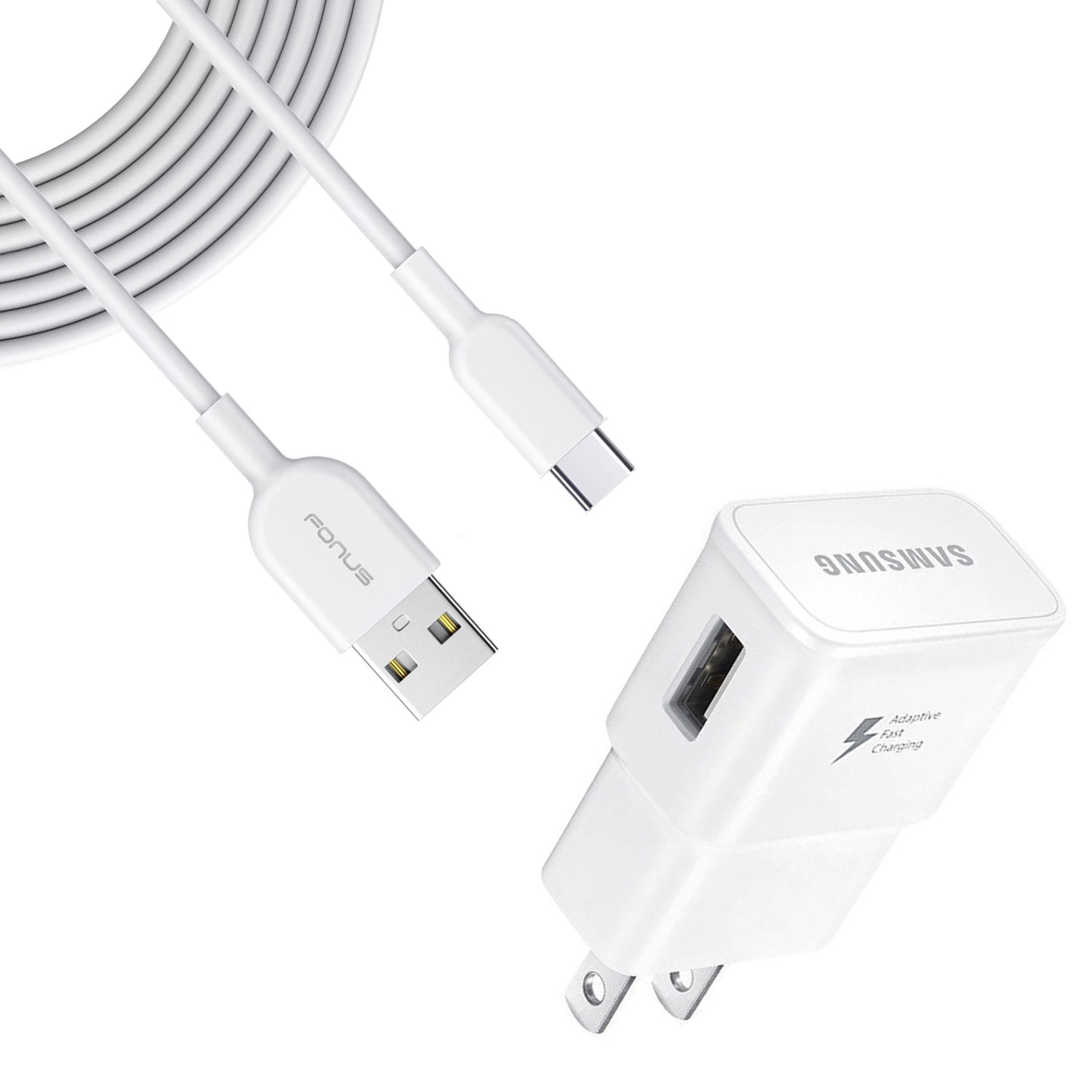 Type-C Fast Home Charger for Nokia XR21, T21, X100 - 6ft USB Cable Quick Power Adapter Travel