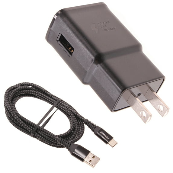 Type-C Fast Home Charger for Samsung Galaxy A73 5G,A53 5G,A33 5G,A13 5G,A03s Phones - 6ft USB Cable Quick Power Adapter Travel