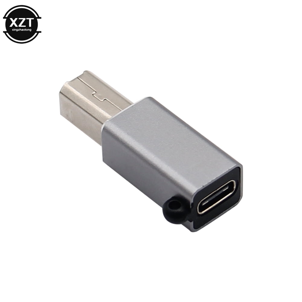 Type C Female to USB B Male Scanner Converter Male Adapter Connhection