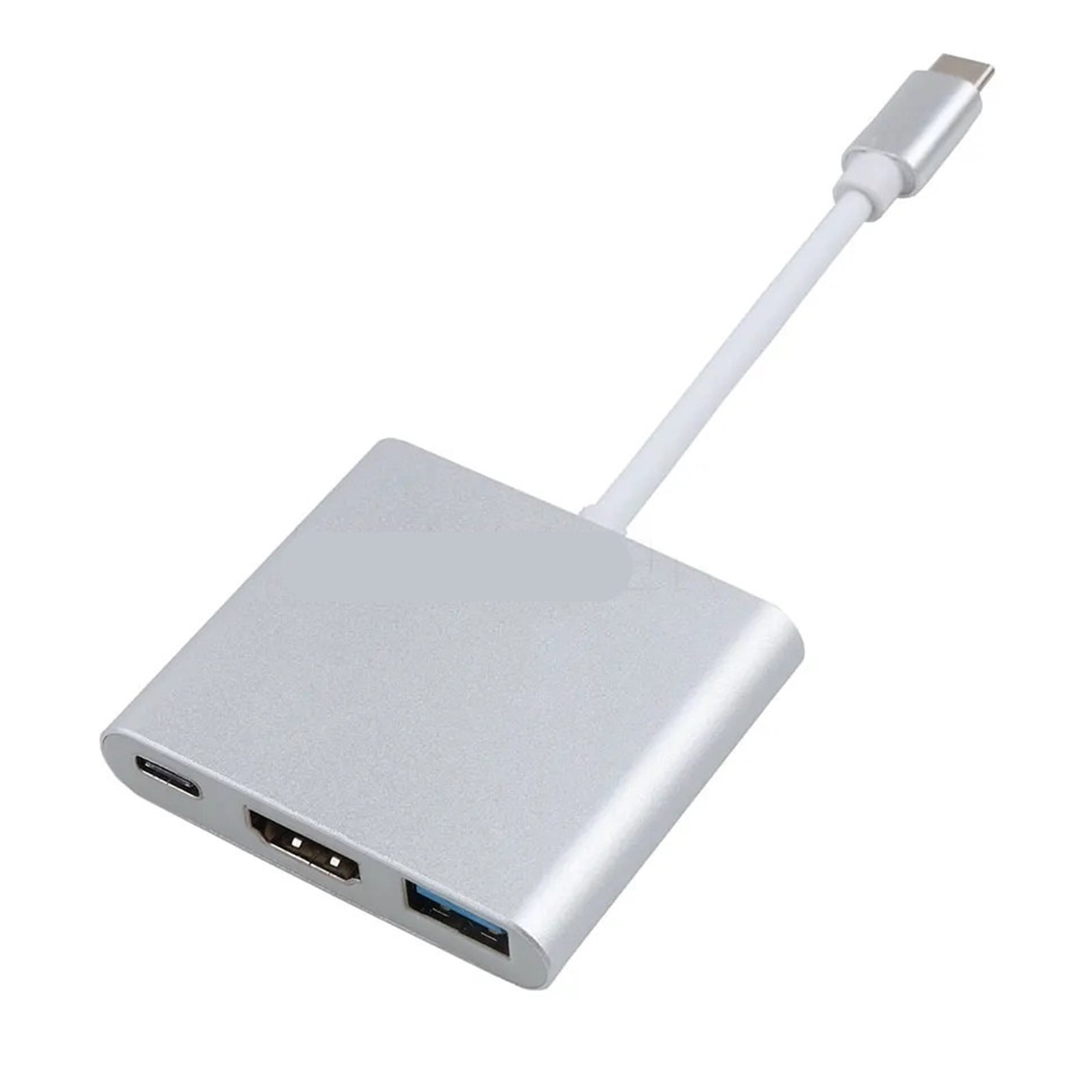 Type-C HUB USB C to HDMI Cable Adapter Splitter 3 in 1 4K HDMI USB PD Fast Charging Smart Adapter