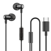 Type C In Ear Wired Headphones with Microphone - 10mm Driver for Gaming Live