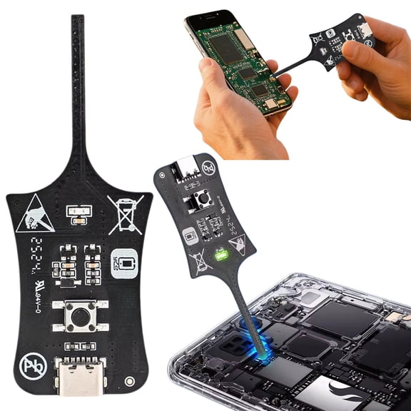 Type C Inductance Coil Tester, High Sensitivity Circuit Detector for PC & Phone Repair