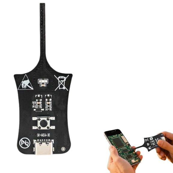 Type-C Inductance Tester,in-Circuit Electromagnetic Inductance Tester Motherboard Coil Tester,High Sensitivity Inductor Detector Quick Fault Check Tool for PC & Phone Circuit Board Repair (1pc)