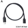 thumbnail image 1 of Type C Male to Female PD Charging USB C Extension Cable Sync Extender Co Z3V5, 1 of 1