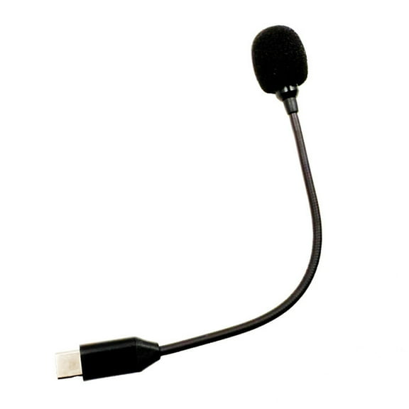 Type C Microphones Boom for Gaming, Streaming, and Remote Work with Background Noise Reduction