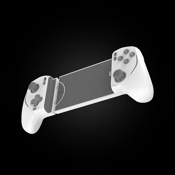 Type-C Mobile Game Controller, Wired 3D Telescopic Gamepad for Android & iOS Smartphones, Compatible with Switch Console, Dual Hall Joysticks & Hall Triggers, Auto Burst Combo Function