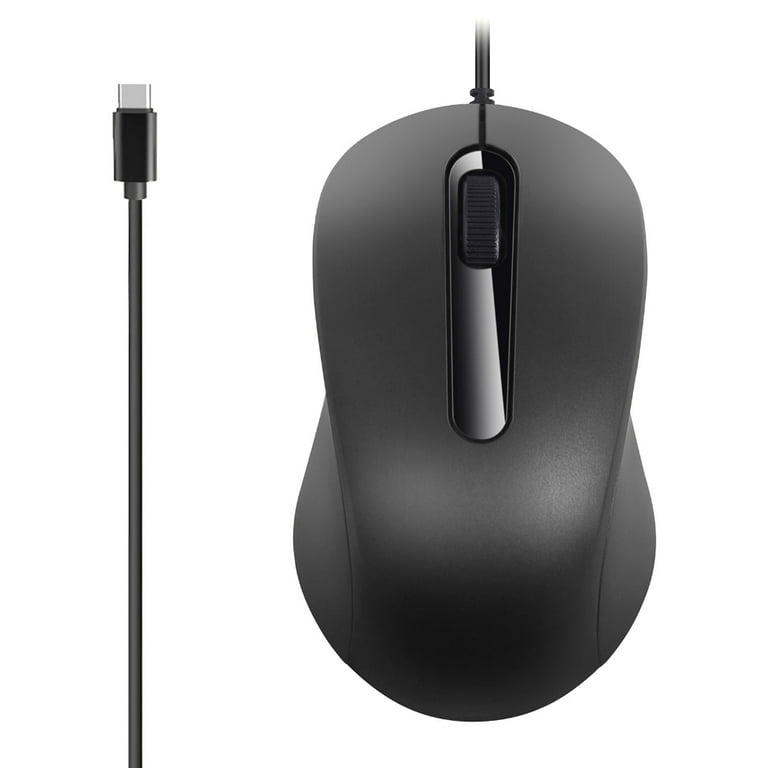 Type C Mouse, Wired USB C Mice Gaming Mouse Ergonomic 3