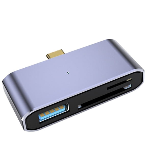 Type C OTG Adapter Phones Charging Converters 2-in-1/3-in-1 with Indicator Light