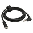 Type C PD Converter Male to Male 6.0x3.7mm Portable Fast Charging Cable