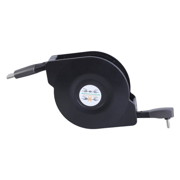 Type C PD65W Retractable Charging Cable With 90 Degree Angled USB C Data Cord For Various Electronics