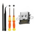 thumbnail image 1 of Type-C Port+Tweezer+Screwdriver+Pry Charger Socket Kit for Nintendo Switch NS Spare Part, 1 of 9