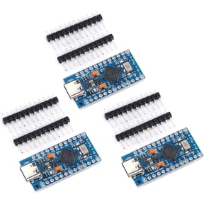 Type-C Pro Micro Atmega32U4 5V 16MHz Module Board Micro USB Pro Micro Development Board Micro Controller 3pcs