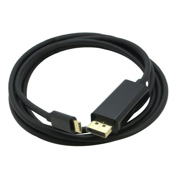 Type C To DP Cable 4K@60Hz Plugs & Play USB Type C To DP Cable Simple Installation for Gaming Monitors Laptops Tablets