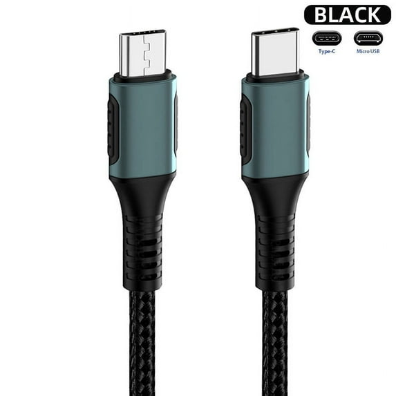 Type C To Micro Usb Charging Cable Data Cable, Pd Fast Charge Data Transfer with OTG Function