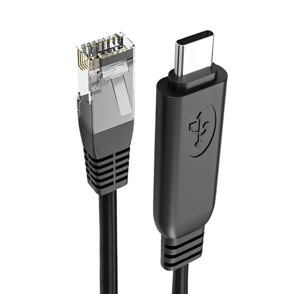 Type C To RJ45 Ethernet Cable Gigabit Speed For Laptop And Phone 150cm/300cm