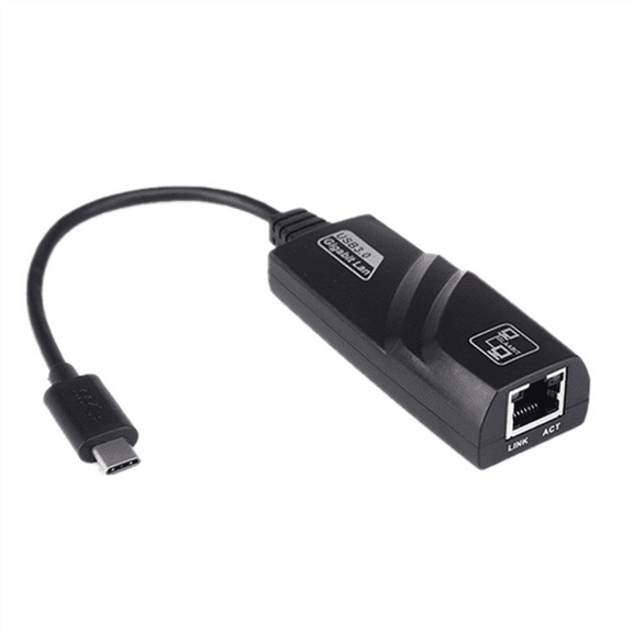Type-C To RJ45 Gigabit USB3.1 Ethernet Adapter 1000 Mbps Network Card