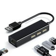 TypeC To RJ45 Laptop Adapter 4 Port 4 in 1 Computer Dock Station