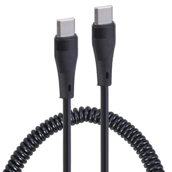 Type C To Type C 100W Collapsible Data Cable Fast Speed Charge Cord Supports 480Mbps Transfer for Various Type C Gadgets