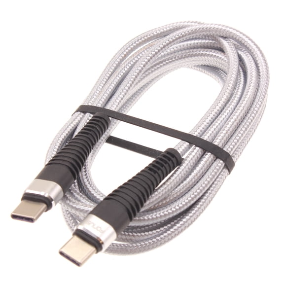 Type-C to USB-C 10ft PD Cable for Samsung Galaxy Tab S10 Ultra (14.6" 2024)/Plus (12.4" 2024) - Charger Cord Power Wire Sync Braided for Galaxy Tab S10 Ultra (14.6" 2024)/Plus (12.4" 2024)