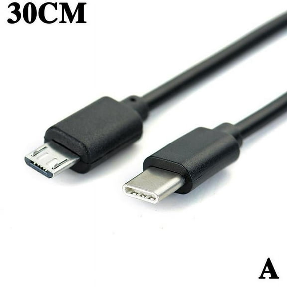 Type C (USB-C) to Micro USB Male Sync Charge OTG CHARGER Adapter Cable For Phone Cord Usbc R7L6