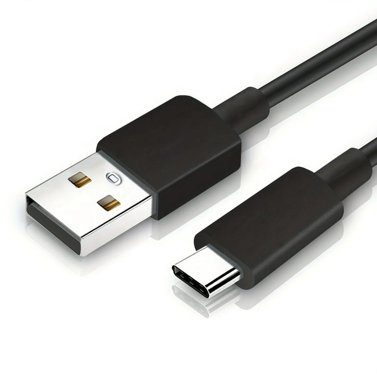 Type-C USB Data/Charger Cable for Onn. 10.1” Android 11 Go Tablet (Model:  100011886) 