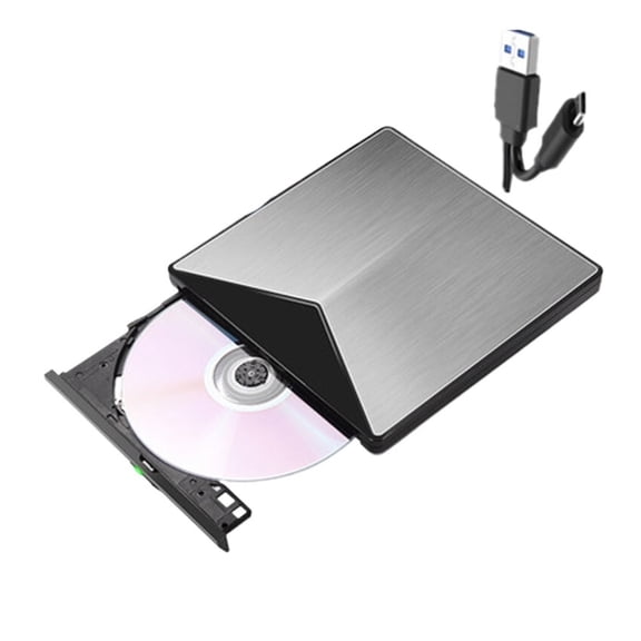 Type-C USB3.0 External UHD 4K Blu-ray DVD RW Burner Portable Optical Drive