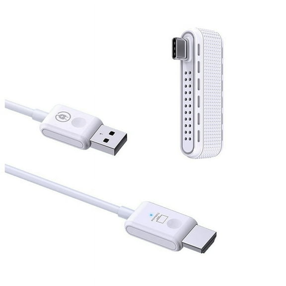 Type-C Wireless Transmit Display Adapter USB-C to -Compatible Extender Cable for Phone Laptop PC to TV Projector