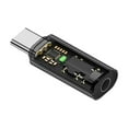 thumbnail image 1 of Type-C to 3.5mm Audio Adapter Hi-Fi DAC Decoder for Clear Stereo Sound Supports Line Control, Plug & Play, 1 of 9