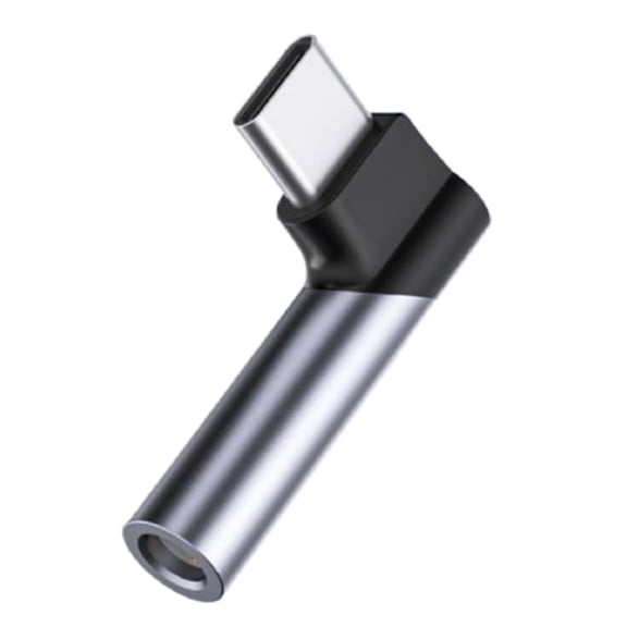 Type C to 3.5mm Audios Adapter HiFi Right Angle Dongle USB C to 3.5mm Adapter for Music Call Type C Audios Converters