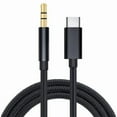 thumbnail image 1 of Type C to 3.5mm Headphone Car Audios Cable USB C to 3.5mm Audios Cable Wear Resistant Stereo Cable 100cm/150cm/200cm, 1 of 9