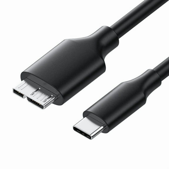 Type C to B USB 3.0 Data Cable Connector Transfer Files Sync Data For Phone Camera Mobile Hard Drive