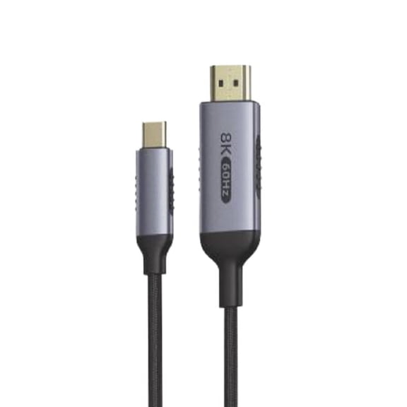 Type C to HDMI Cable for iPhone15/16 iPad MacBook High Resolution 4K@60Hz Display Dynamic HDR Support Clear Visuals